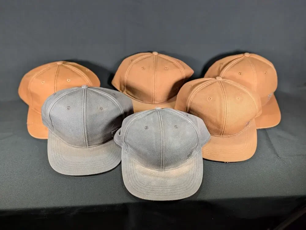 Lot 6 Carhartt Canvas Caps Distressed Workwear Gorpcore Trucker Dad Hats